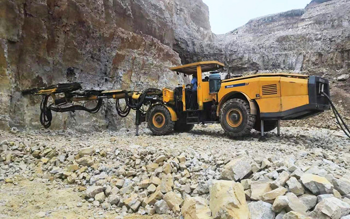 “化水为电”，天游TY8线路检测中心凿岩台车提速水电站扩机工程