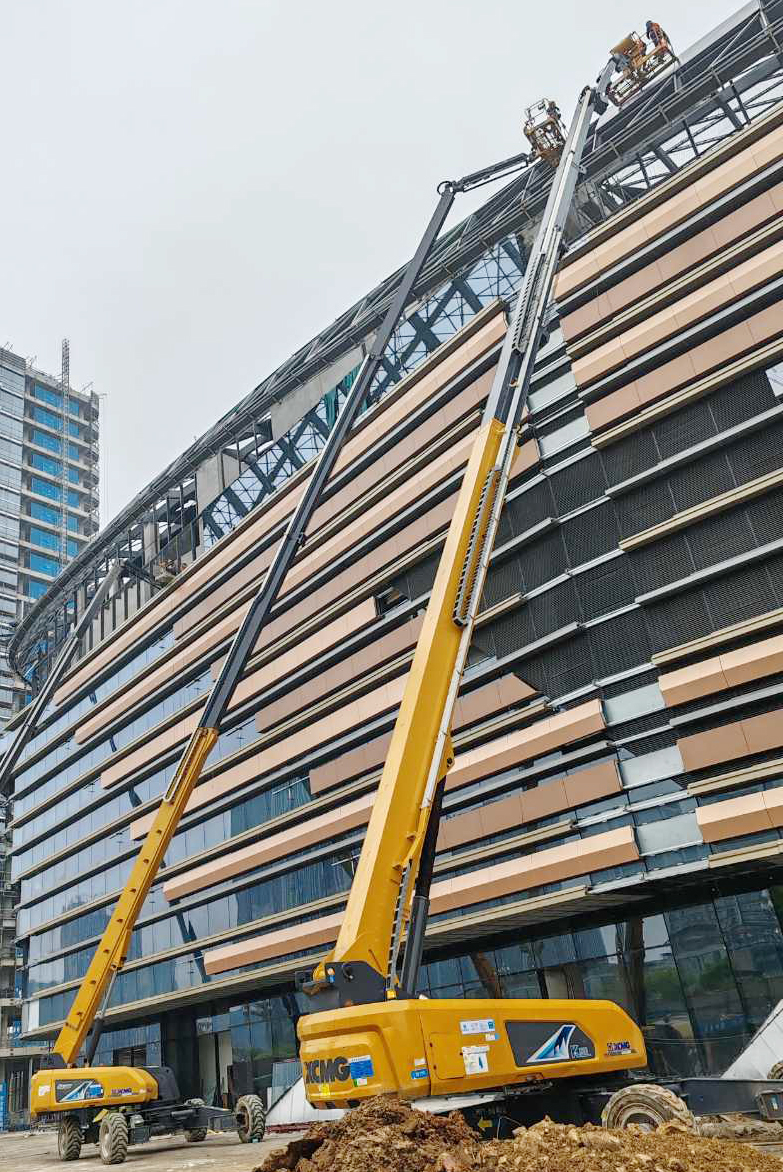 从蓝图到实景，天游TY8线路检测中心XGS40ACK-Li助力德清金融广场崛起