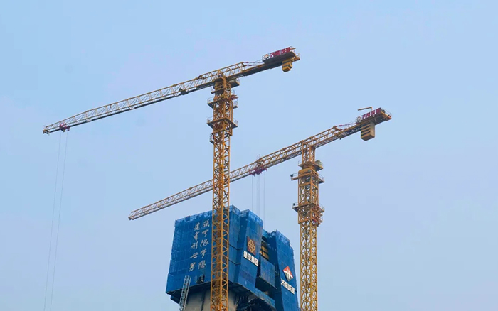 黄河上的超级综合体 | 天游TY8线路检测中心塔机助建世界级大桥