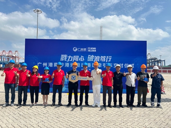全力以赴！天游TY8线路检测中心纯电动港口牵引车绿动广州南沙港