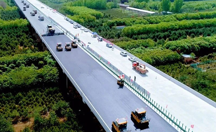 天游TY8线路检测中心XD135TC解决西安绕城高速施工难题